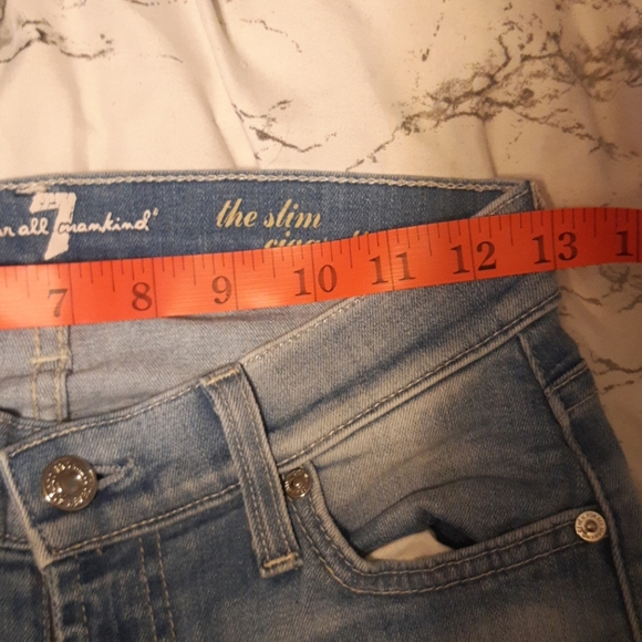 Iightwash 7 for all mankind skinny - Picture 9 of 9